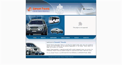 Desktop Screenshot of ganeshcabs.com